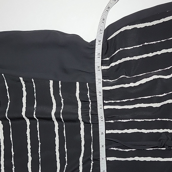 Vince CamutoInkblot Stripe Dress/ SIZE12 - Picture 10 of 14